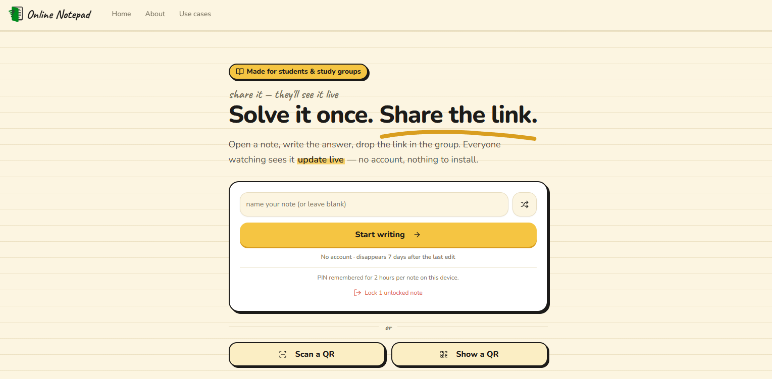A Simple Way for CSE Students to Share Code Between Lab Computers